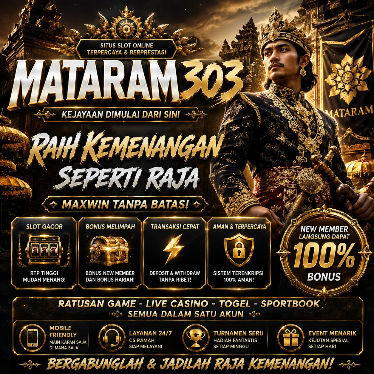 Mataram303 Banner